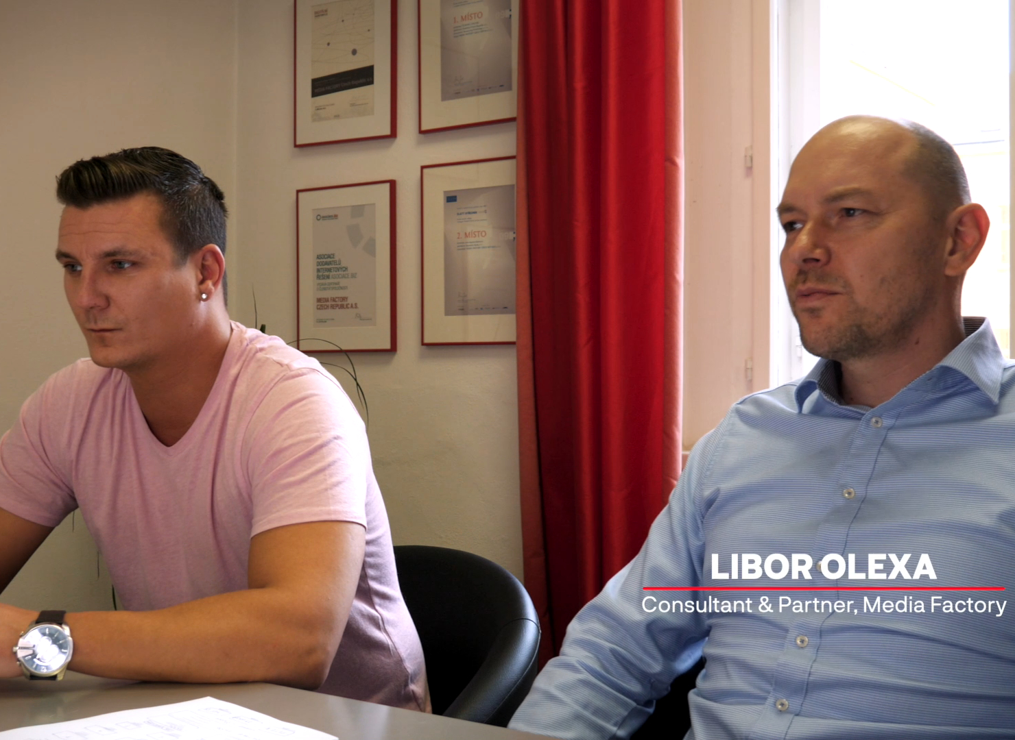 Video rozhovor s Liborem Olexou a Michalem Benešem z MEDIA FACTORY